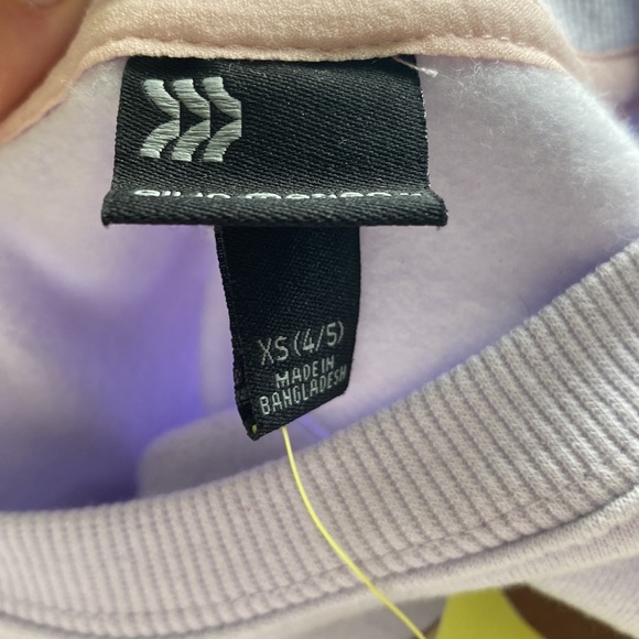 All In Motion girls NWT knitted sweatshirt size XS 4/5 - Picture 5 of 5